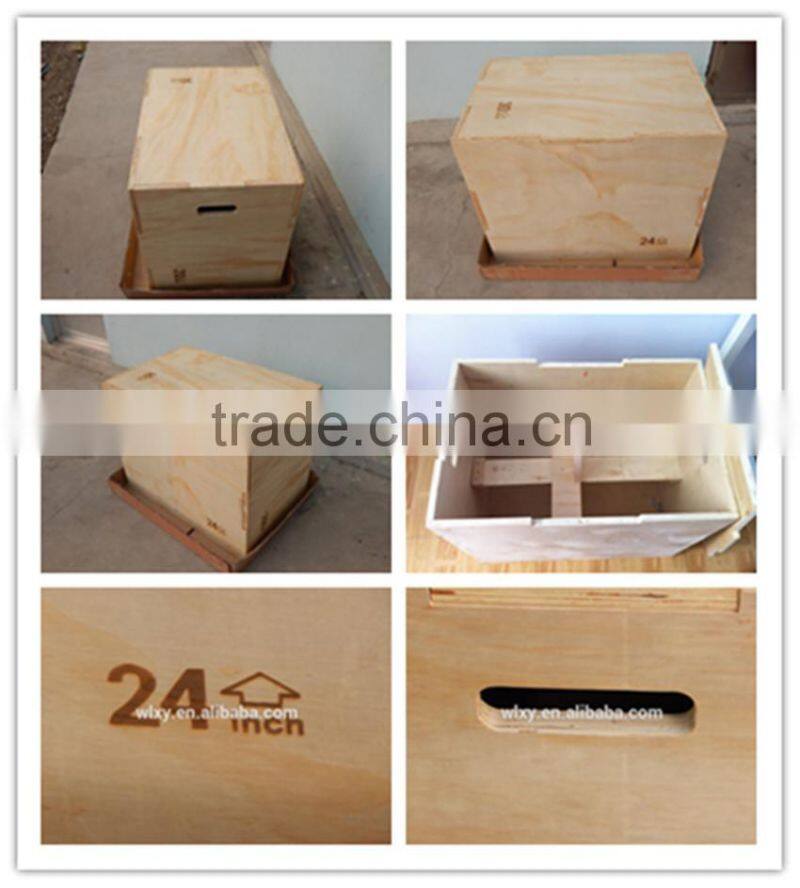 Wooden Adjustable Plyometric Box