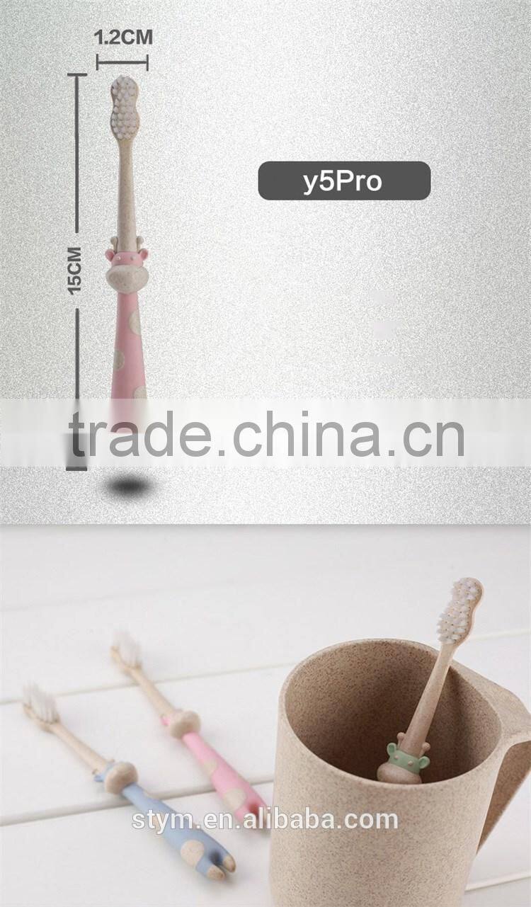 Wheat Straw Non-toxic Wholesale Kid toothbrush Child toothbrush Baby toothbrush