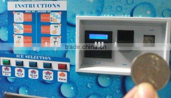 GSM 450KG/24H 800GPD Ice & Water Vending Machine/Ice Cube Vending Machine