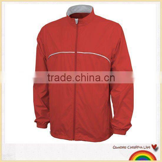 Racer packable bike reflective jacket