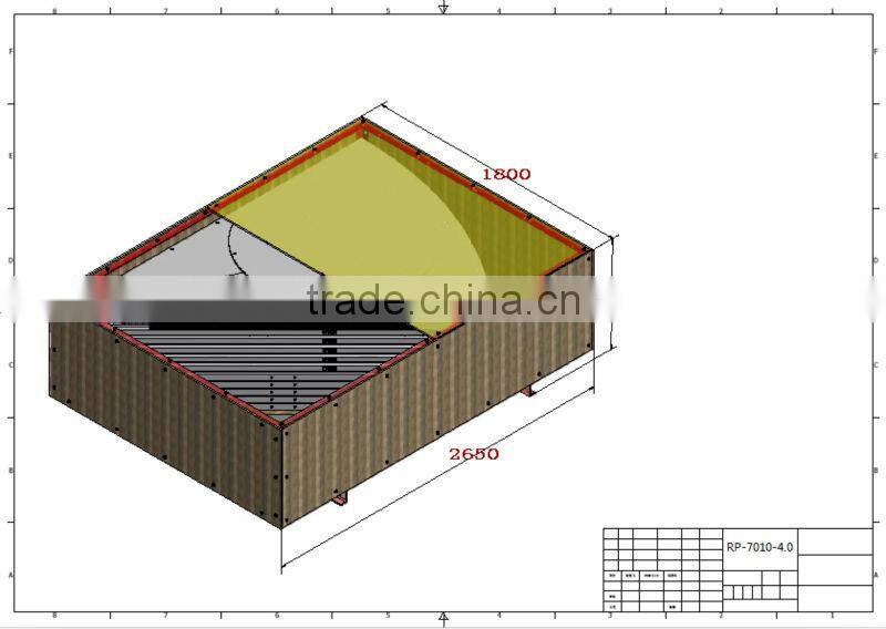Hot rod show rotary car turntable