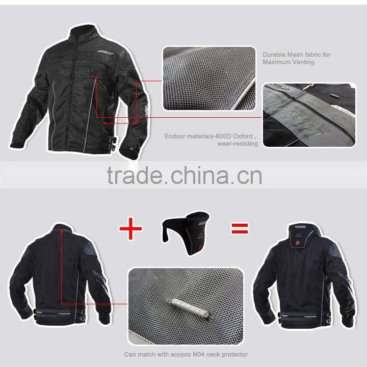 Motorcycle riding jacket ventilation jacket SCOYCO -JK38