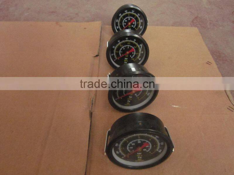 high quality test bench Pressure Gauge , Air Filled Pressure Gauge