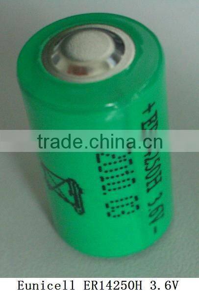 3.6v lithium battery 1/2AA ER14250 ER14250H ER14250M battery