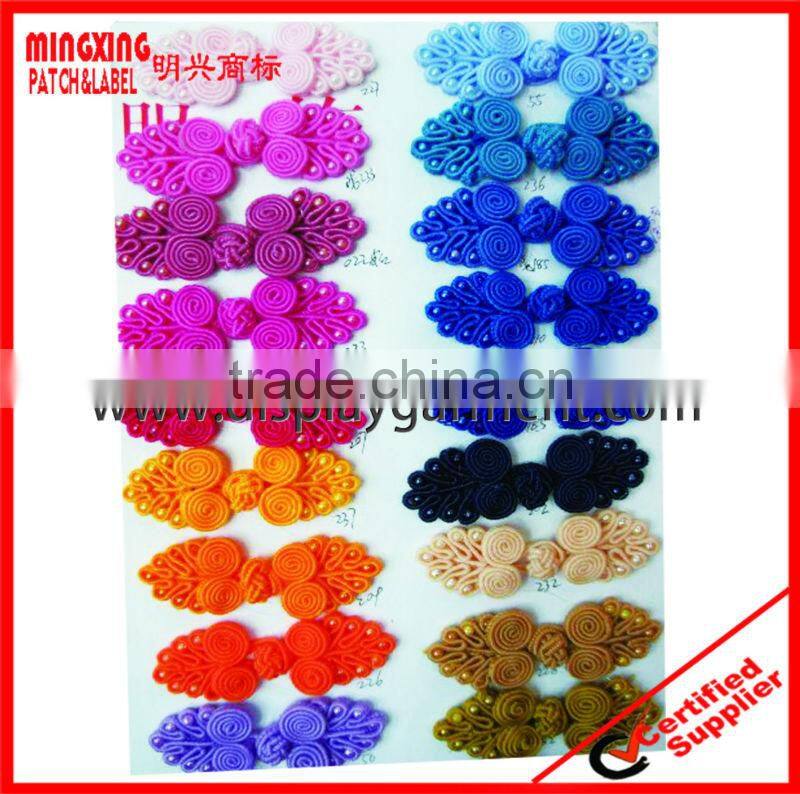 high fashion handmade chinese knot closure button, button for clothes,shoes