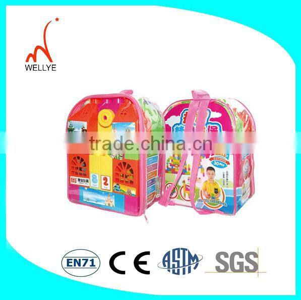 Professional plastic building tube toy for kids with CE certificate