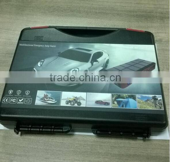 2016 solar car power accessories battery charger jump starter