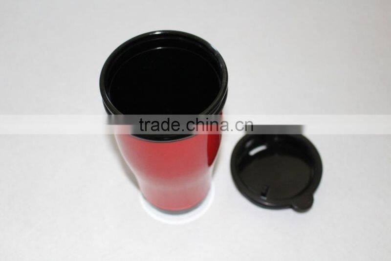 16oz colorful plastic water bottles with lids