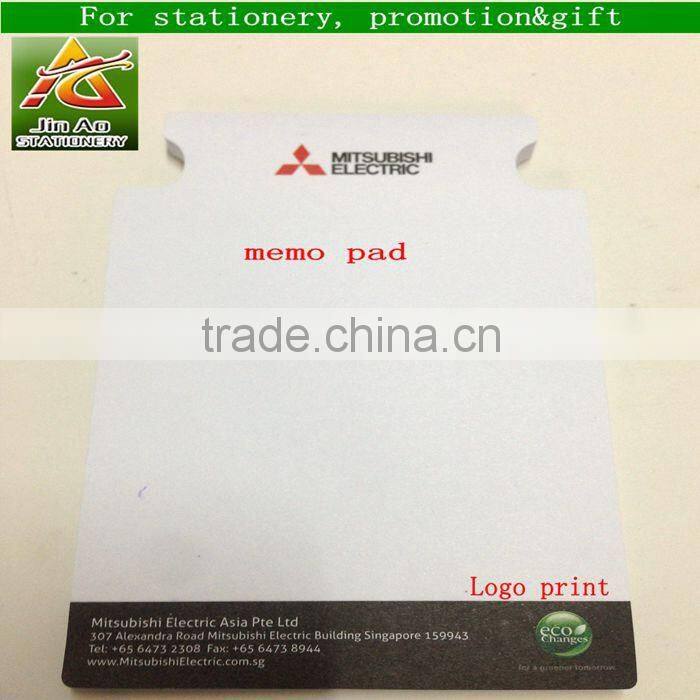 custom printed white sticky notes