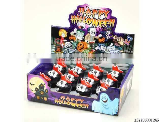 Hot sale plastic mini wind up skull halloween toys,halloween wind up toy