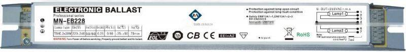 t5 39w electronic ballast 1x2x3x4x 14W 21W 28W 35W 39W 49W 54W TUV,CE,CB,EMC certificates balast