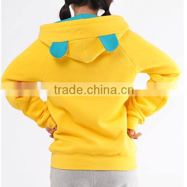 Wholesale Animal Cotton/Animal Ears Hoodie for Gril (lyh010141)