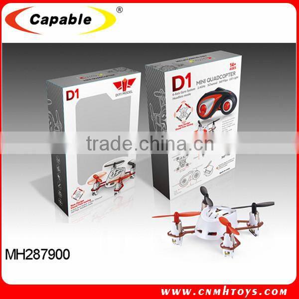 Hot new products for 2015 2.4G R/C mini quacopter fit with light and usb