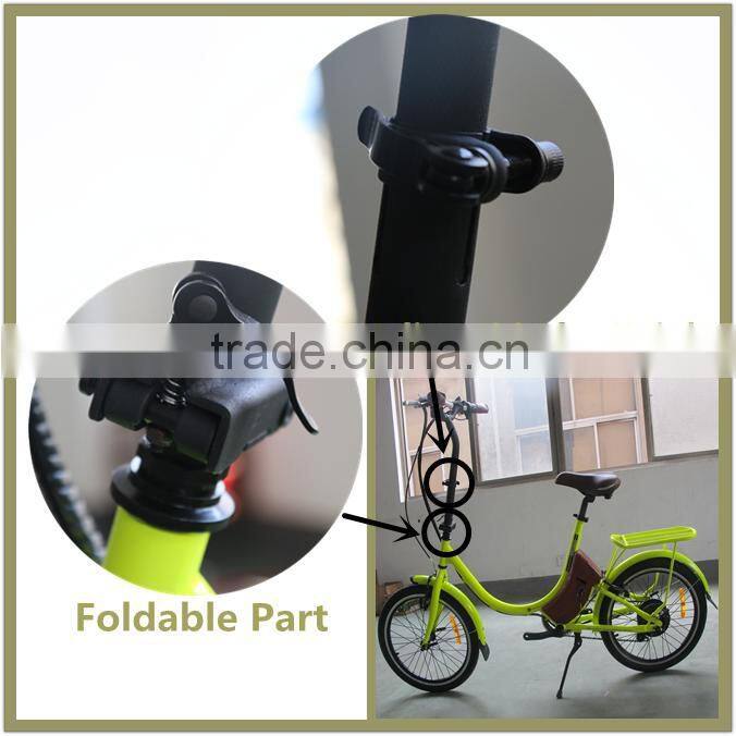 Mini, 20 inch wheel folding electric bike for kids offer different colors