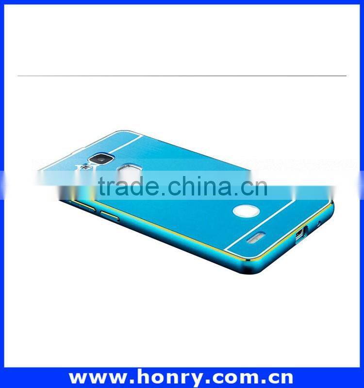 Luxury bumper metal aluminum hard case for Huawei mate 7