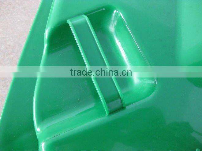 120L outdoor standing plastic waste bin