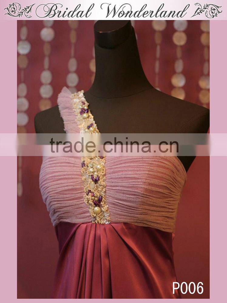 New style dubai evening dinner dress for seniors