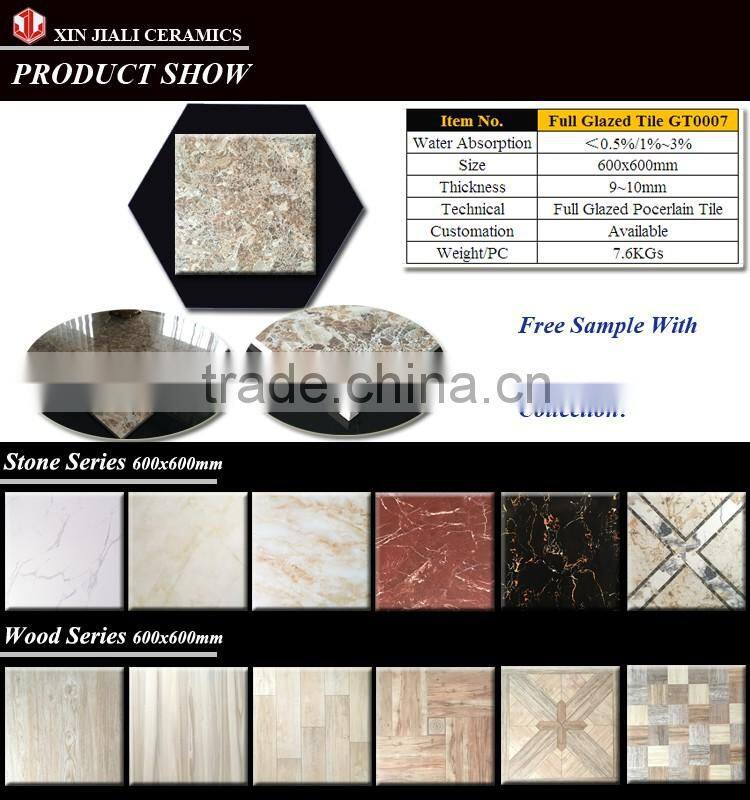 GT0007 600x600MM Full Glazed Polished Floor Tiles