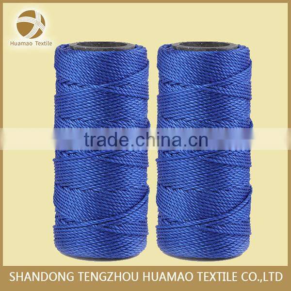 HM high tenacity dyed color virgin pp baler twine