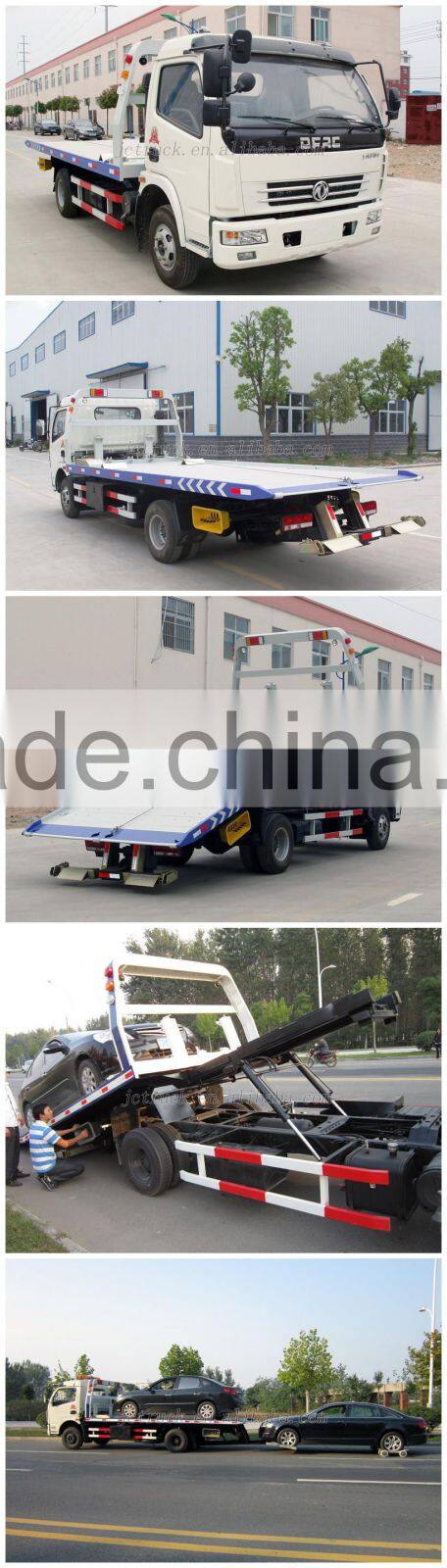 China best selling Dongfeng DLK 5ton Road Recovery Flatbed tow truck for sale