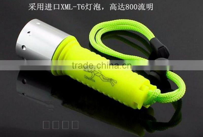 1000 lumen light underwater diving flashlight