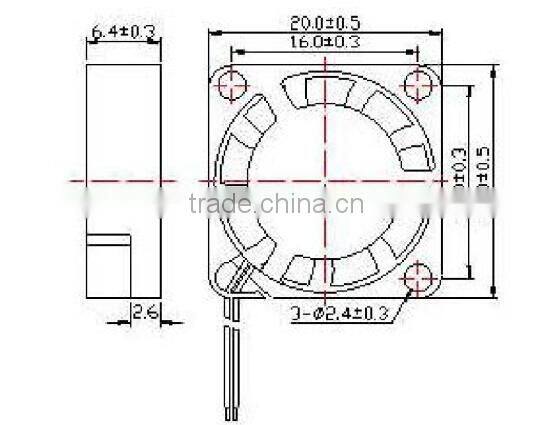 small cooling fan 5v dc with high speed 20mm