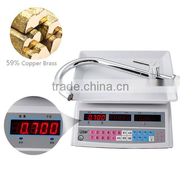 Promotion Single Handle Brass Cold Kitchen Faucet Cookhouse Water Taps SC551