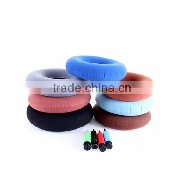 inflatable wheelchair seat doughnut cushion for preventing haemorrhoids