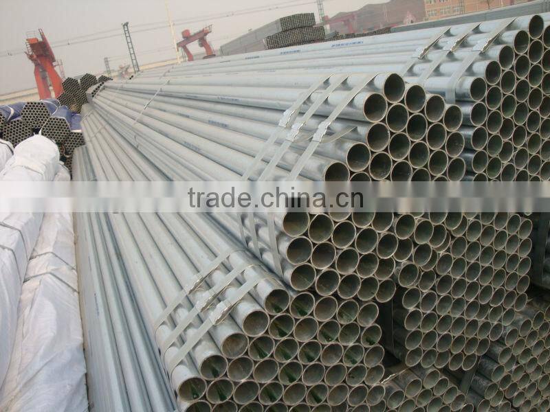 Hot Dipped gal steel pipe