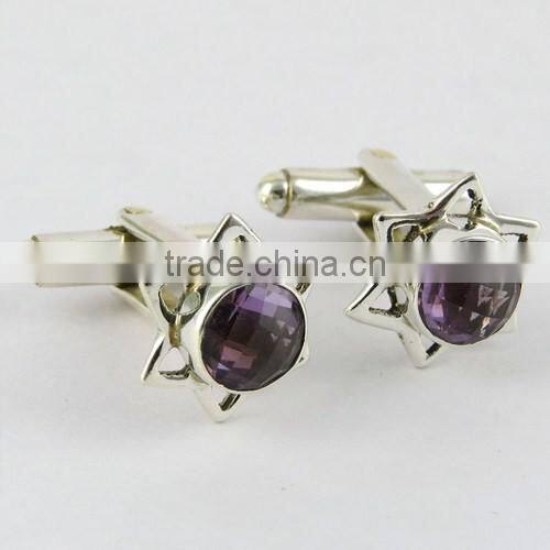 Natural Beauty !! Red Garnet 925 Sterling Silver Cufflinks, Silver Jewelry Manufacturer, Wholesale Cufflinks