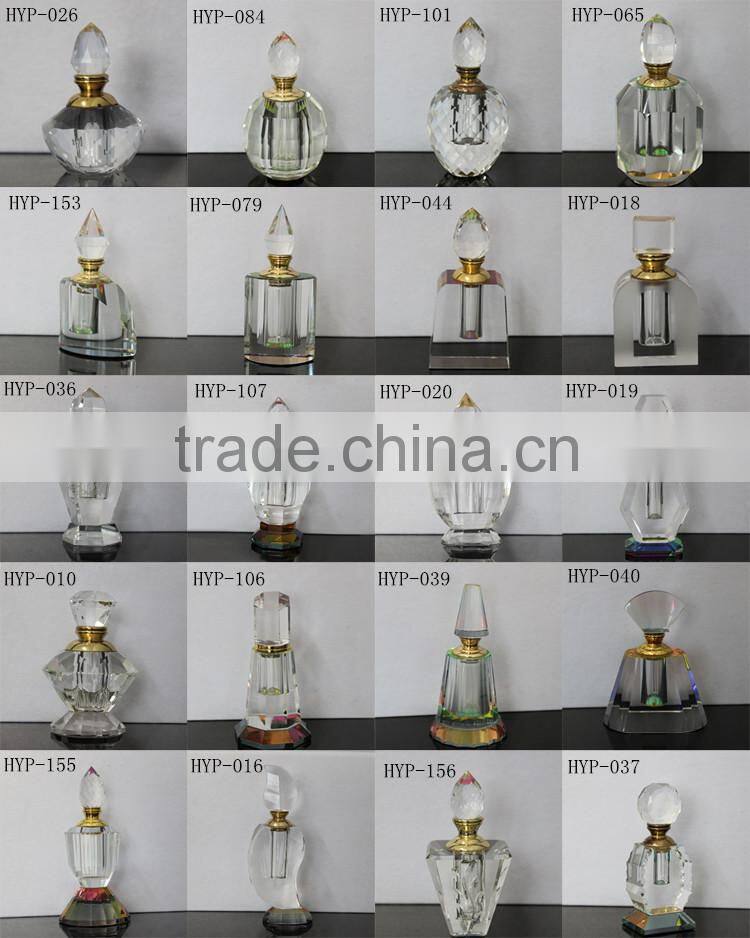 beautiful crystal 3ml& 6ml & 12ml p bottle for perfume