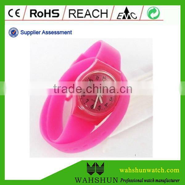 2013 New sainless steel silicone band watch