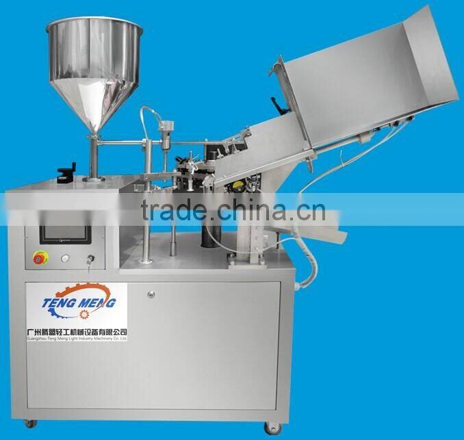 instant glue instant sticky PP tube filling &sealing machine