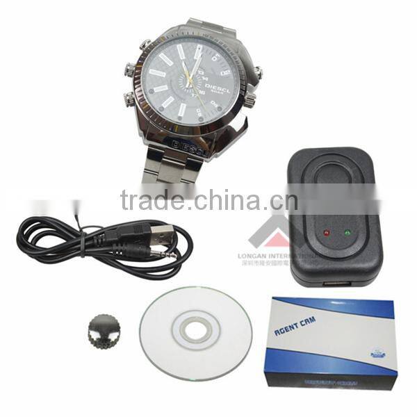 HD Waterproof IR Small Night Vision Watch Camera