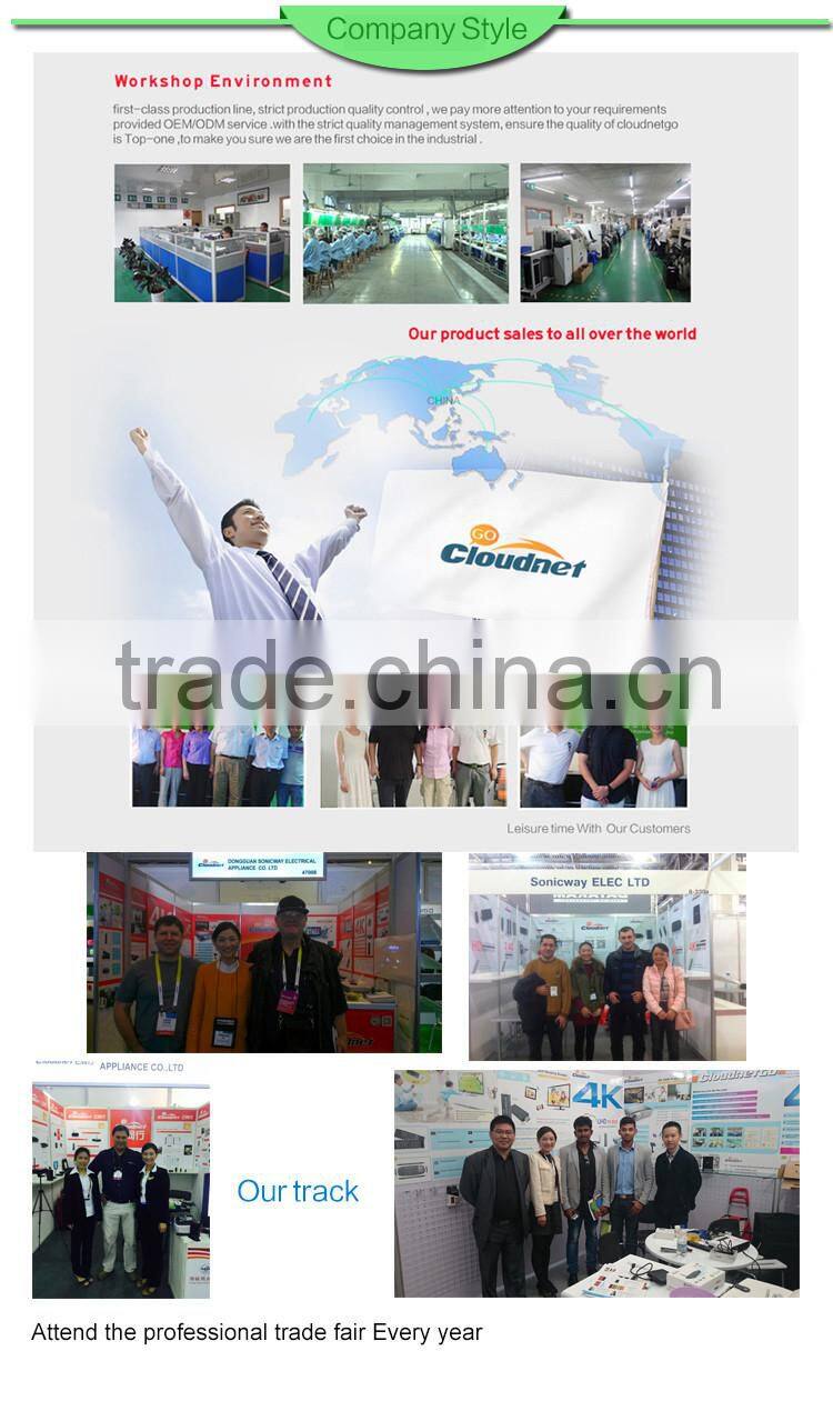 Cloudnetgo RK3368 Octa Core TV Box with 2GB 16GB Programmable Set - Top Box Enclosure