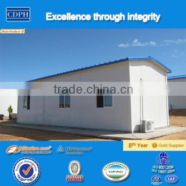 beautiful galvanized steel layout steel structure prefabricated house in africa