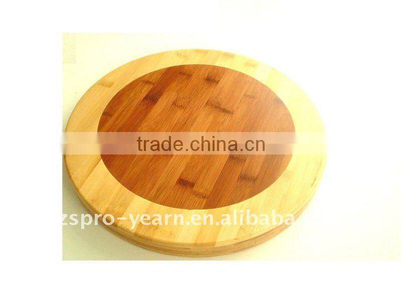Acacia Wood Cutting Board Chopping Block with Handle and Leaf Shape