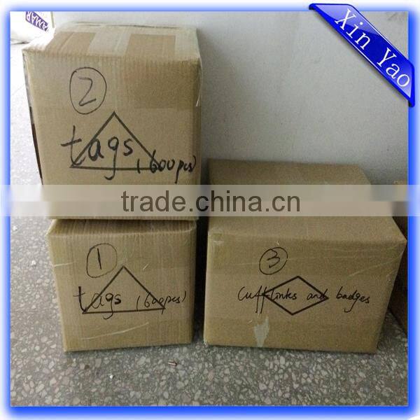 Factory stamping aluminum cheap enamel black dog tag