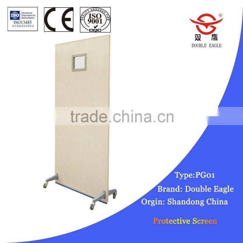 Mobile medical radiation protective x-ray lead sheilding