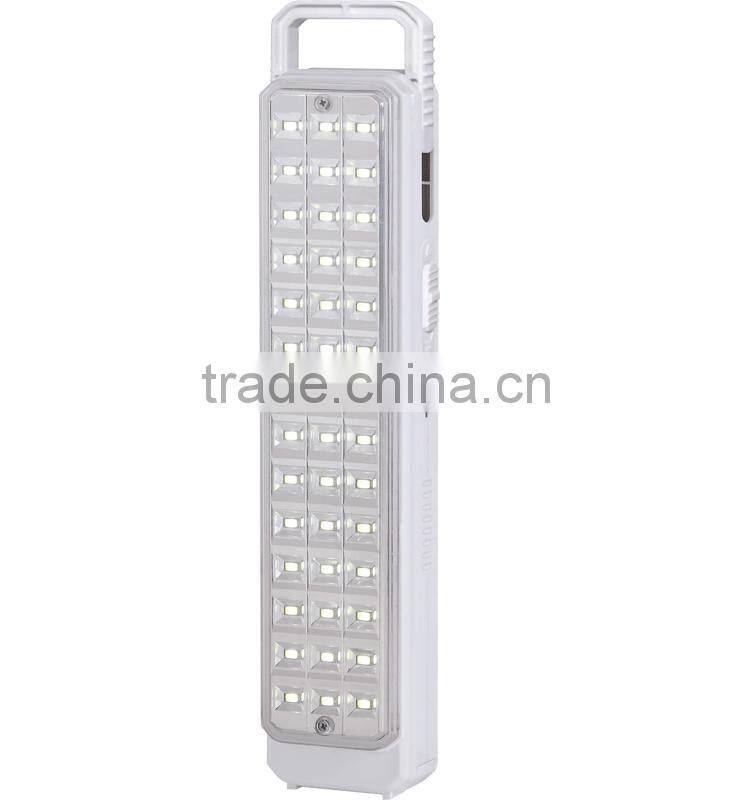 potable rechargeable SMD led emergency light with handle