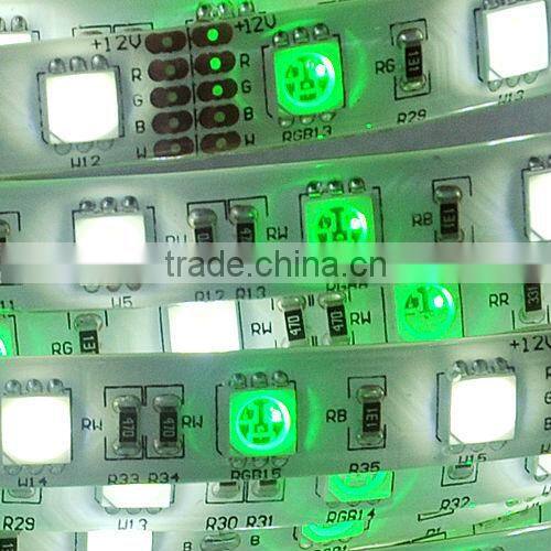 color changeable 60leds/m 72leds/m waterproof IP65 SMD 5050 RGB+CW flex Led strip