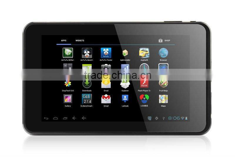 RK3066 7inch MID Android 4.0.4, Cortex A9 Dual Core up to 1.6 GHz, 16GB+Bluetooth(M700)