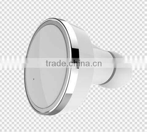 Rapid USB Car Charger Portable Designed with bluetooth headset for smart phones