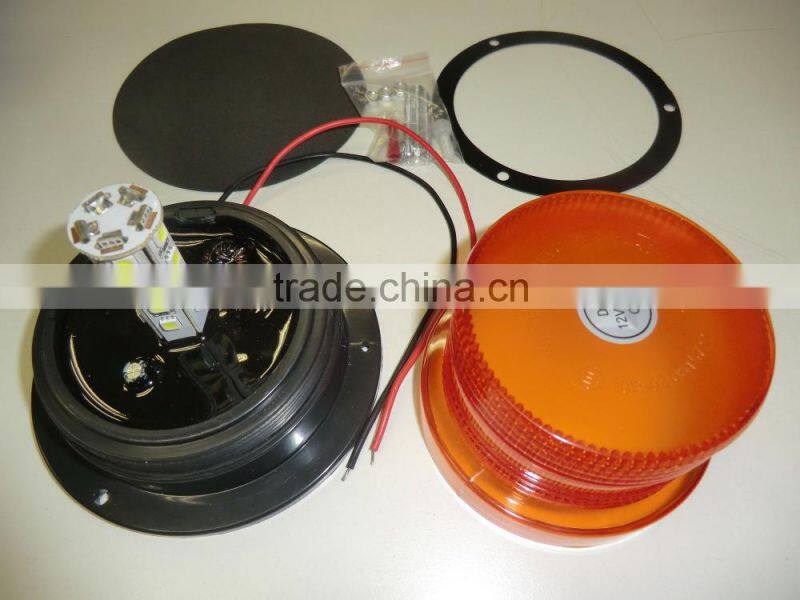 Explosion Proof Forklift LED Warning Light,Warning Beacon Light,LED Flash Beacon(SR-BL-602-CP-20SMD,W Cage Protector)12-80V