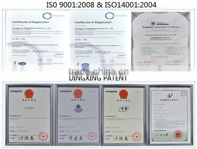 Hot selling portable 1-6 dots mini humidity indicator card