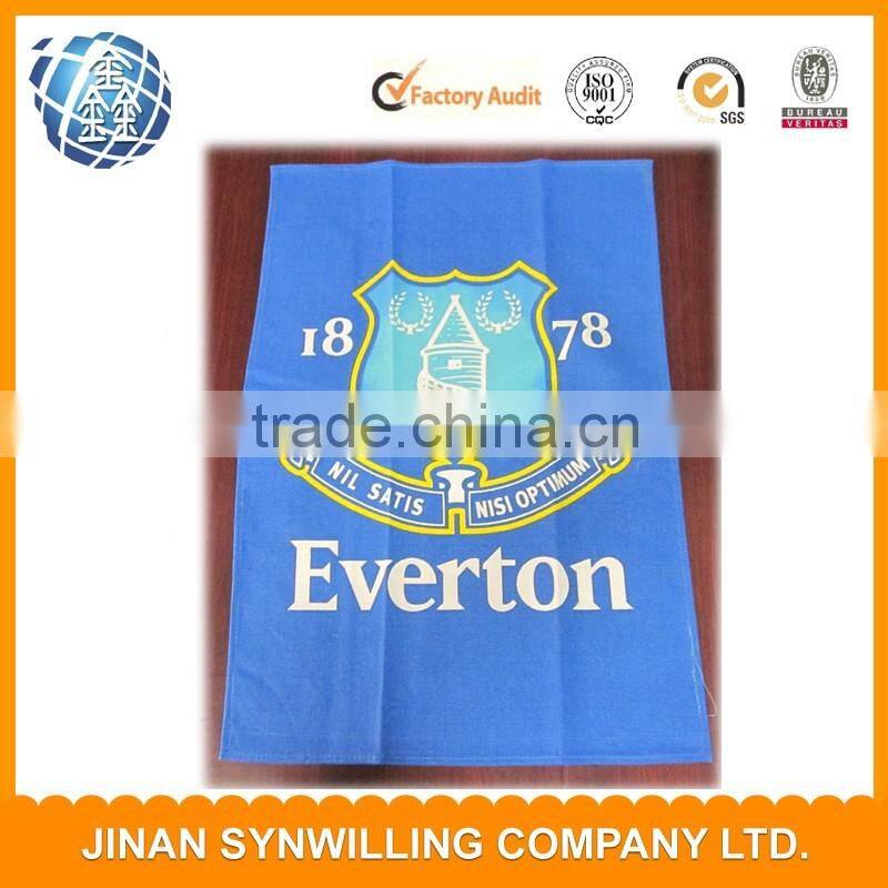 LOGO Printed Hand Towel printed cotton tea towel