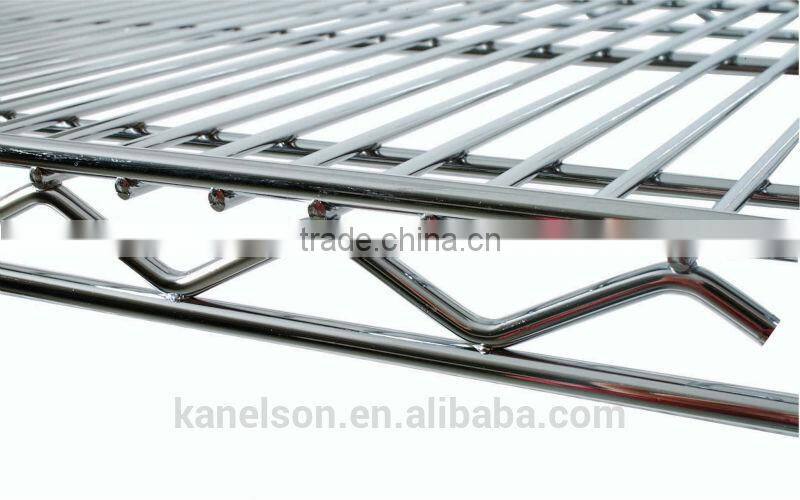 NSF Heavy Duty Steel Wire Shelf in Chrome -13 Years & Export to over 60 Countries,Mainly to Japan ,USA and EU Countries