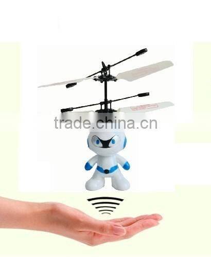 Best Selling Christmas Gifts 2016 Induction Flying Spaceman Toy HY-830U Plastic Toy Manufacturers Astronaut Toy Helicopter