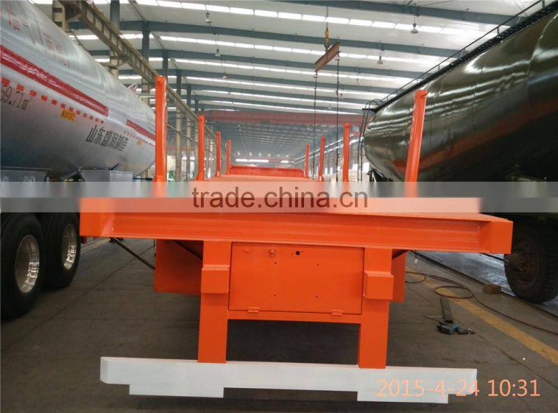 special truck trailer for transporting timber