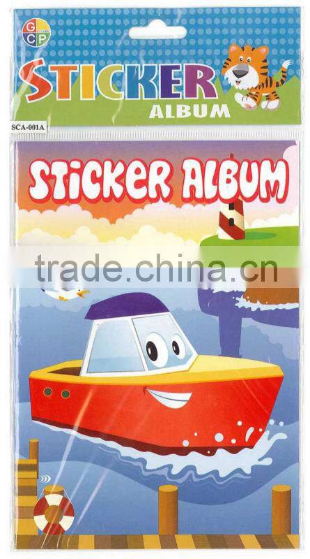 2013 New design sticker book